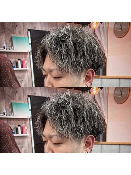 髪屋 紬 メンズ/メンズパーマ/ツイスト/メッシュ