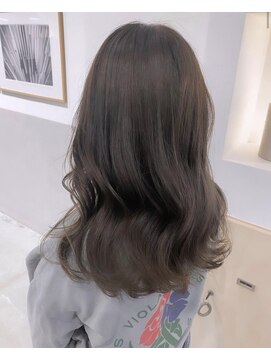 モアナ バイ ヘッドライト 三島店(Moana by HEADLIGHT) #グレージュ#髪質改善#デジタルパーマ