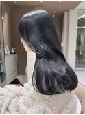 グレージュカラー/髪質改善/美髪/暗髪/レイヤーカット[恵比寿駅]