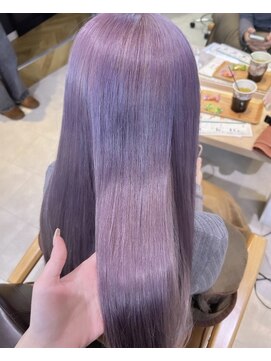 ヘアーメイクブランニュー セントラル 西大寺店(hair make Brand new central) ラベンダー