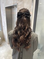 リリー(Lilley)&nbsp;マロンベージュ×お呼ばれヘア×韓国風巻き×髪質改善