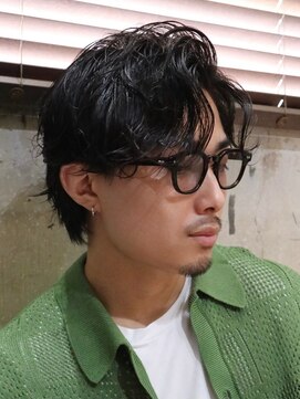 ノーエン(noen) 佐賀センターパート波巻きパーマッシュツイスパメンズパーマ