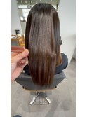 艶髪ストレートミディアムロング