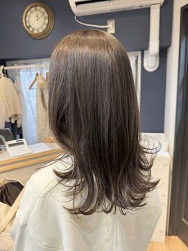 トゥーリ 大野城下大利店(tuuli) 髪質改善カラー×オリーブグレージュ