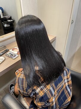 アンディアーモ サカエ(ANDIAMO SAKAE) 根本髪質改善ストレート