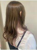 インナーカラー,ミルキーピンク,ベージュ,デザインカラー/草加