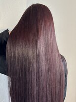 ゼン ネオ(Zen Neo)&nbsp;【髪質改善】透けるワインレッド　ボルドー　レッド系　20代30代