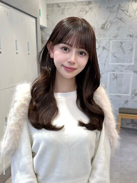 プレスドットサロン 表参道 青山(Press. Salon) 柔らかいショコラグレージュ