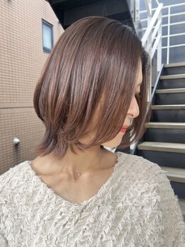 【西新駅より徒歩2分】グレイヘアーのお悩み解決◎気になる傷みも想像以上の仕上がりに<白髪ぼかし>