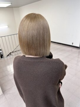 クラウド ナイン(Cloud 9) 【ケアブリーチ使用】ミルクティーベージュ