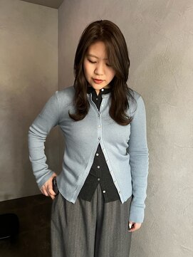 サロンエフ(salon f) オリーブグレージュ