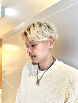 リノア 鵠沼海岸(LINOA) サーフカール/刈り上げセンターパート/リバースセンターパート