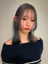 グラフ ヘアーズ ラボ graf hair's lab ブリーチグレー