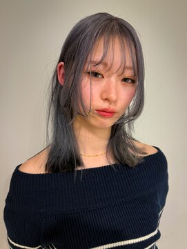 グラフ ヘアーズ ラボ graf hair's lab ブリーチグレー