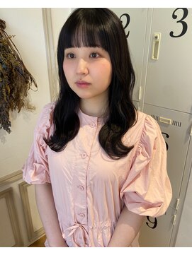 メルク ユニ(merc.uni) 地毛風カラー似合わせカット