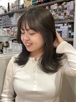 マッシュ アドベ 八戸ノ里(MASHU ADOBE)&nbsp;ブリーチなしで叶うオリーブカラー