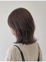 アンリエラ(Unliera)&nbsp;レイヤーカット/くびれレイヤー/ピンクブラウン/松山美容室
