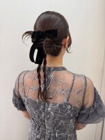 アカネ(Akane)&nbsp;お呼ばれヘアセット　まとめ髪アレンジ　10代　20代