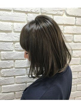 アジールヘア 池袋東口店(agir hair) グレージュ  ノーブリーチ 【池袋】池袋池袋東口