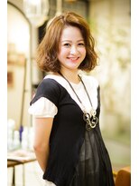 ソーホー ニューヨーク シズオカ(SOHO newyork SHIZUOKA)&nbsp;【大人可愛い】ウェーブボブスタイル