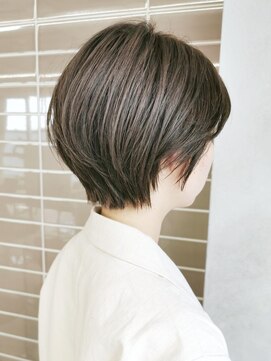 ザコーストバイネオリーブ 辻堂店(The coast by neolive) 【The coast by Neolive】丸みショート×グレージュ