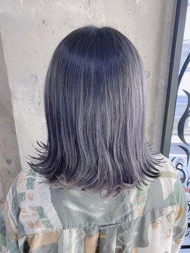 サロンドミルク 原宿(salon de MiLK) ブルージュ＆グラデーションシルバー