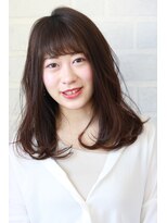 ヘアリゾートエーアイ 北千住店(hair resort Ai)&nbsp;20代30代40代50代 色っぽふんわりミディの重軽ウェーブヘア♪