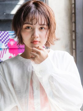 ミンクス 原宿店(MINX) 【都内 表参道 人気 パーマ】毛先パーマ ナチュラルショート2020