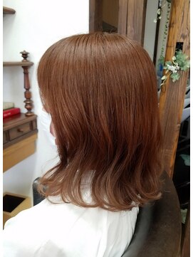 プリーム ヘアー(Pleame hair) orange brown