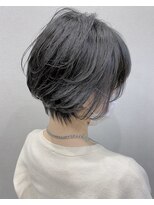 カモン(CAMON)&nbsp;[CAMON. ］#ダークネイビー#Wカラー#くびれショート