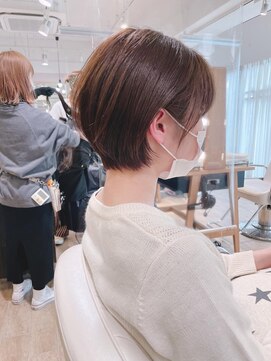 ネオリーブアイム 横浜西口店(Neolive aim) 縮毛矯正したのにこの丸み小顔美髪改善ショートボブ【近藤】横浜
