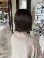 エフ アヴェダ 木の葉モール橋本(F AVEDA)&nbsp;切りっぱ　な　しでミニボブ