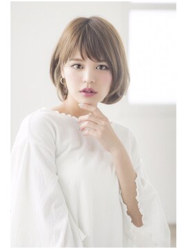 ロッコサード(ROCCO 3rd) 大人可愛い ショートボブ×ベージュ 【ROCCO 3rd 八王子】