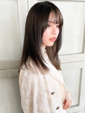 アドレバイハピネス(ADORE by happiness) 髪質改善　くすみショコラベージュ　小顔　大人可愛い　20代30代