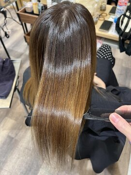 ザ ラブズ ラフズ ヘアー 本店(the loves laughs hair) 【LL式ストレート】