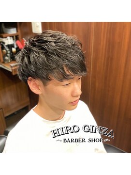 ヒロギンザバーバーショップ 神楽坂店(HIRO GINZA BARBER SHOP) マッシュスタイル