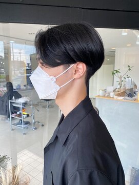 エンリッチヘア(enrich hair) センターパートスタイル