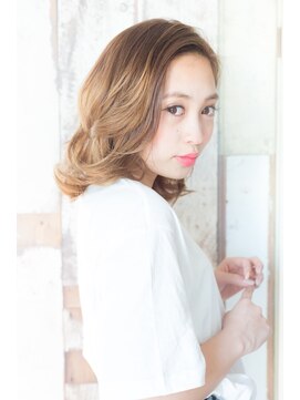 ステージ(STAGE) 大人可愛いココアベージュグレージュカラーボブウルフ黒髪幡ヶ谷