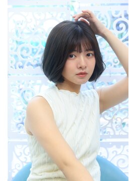 グラム 芝浦店(GLAM) 前髪あり大人ショートボブ20代、30代、40代