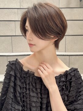 ロンド アンブル 四条烏丸(Lond ambre) 【Lond ambre】 川村利幸/オシャレショート×シルキーベージュ