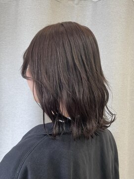 クアトロ グランシュ 川崎店(QUATRO × GranCieux) 透明感抜群！シアーブラウンカラー