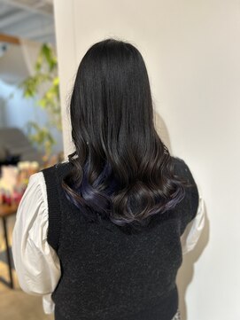 シアン(CyAN) 大人インナーカラー♪