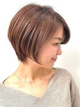 プルーヴ 秋葉原(prove) 30代40代大人女性/前髪ありショートボブ/ショートヘア/髪質改善