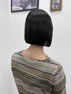 コルク バイ マグ 松本駅前(COLK by Mag) 大人可愛い小顔前下がりボブ×ナチュラルボブ×ミニボブ20代30代