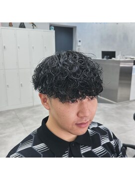 ルースト 西院店(ROOST) 波巻きパーマ×マッシュ