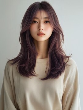 アルトリスト(Altruist Aging×HAIR&SPA) ★ダークアッシュ大人ガーリーボブ着物ミディアムレイヤーカット