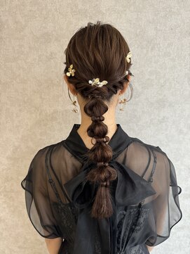 レガシーヘアーデザイン(Legacy hair design) 【Rio】ふわふわ編み下ろし×ロング☆