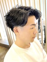 ハレ ヘアサロン(Hale hair salon)&nbsp;【Hale】ダークアッシュ/ニュアンスパーマNo1685韓国マッシュ