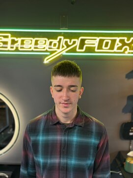 グリーディーフォックス 三軒茶屋(GreedyFOX) 波巻き/マッシュパーマ/ウルフ/ハイライト<理容室>