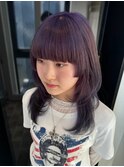 ミディアム美髪韓国ヘア顔周りレイヤー☆